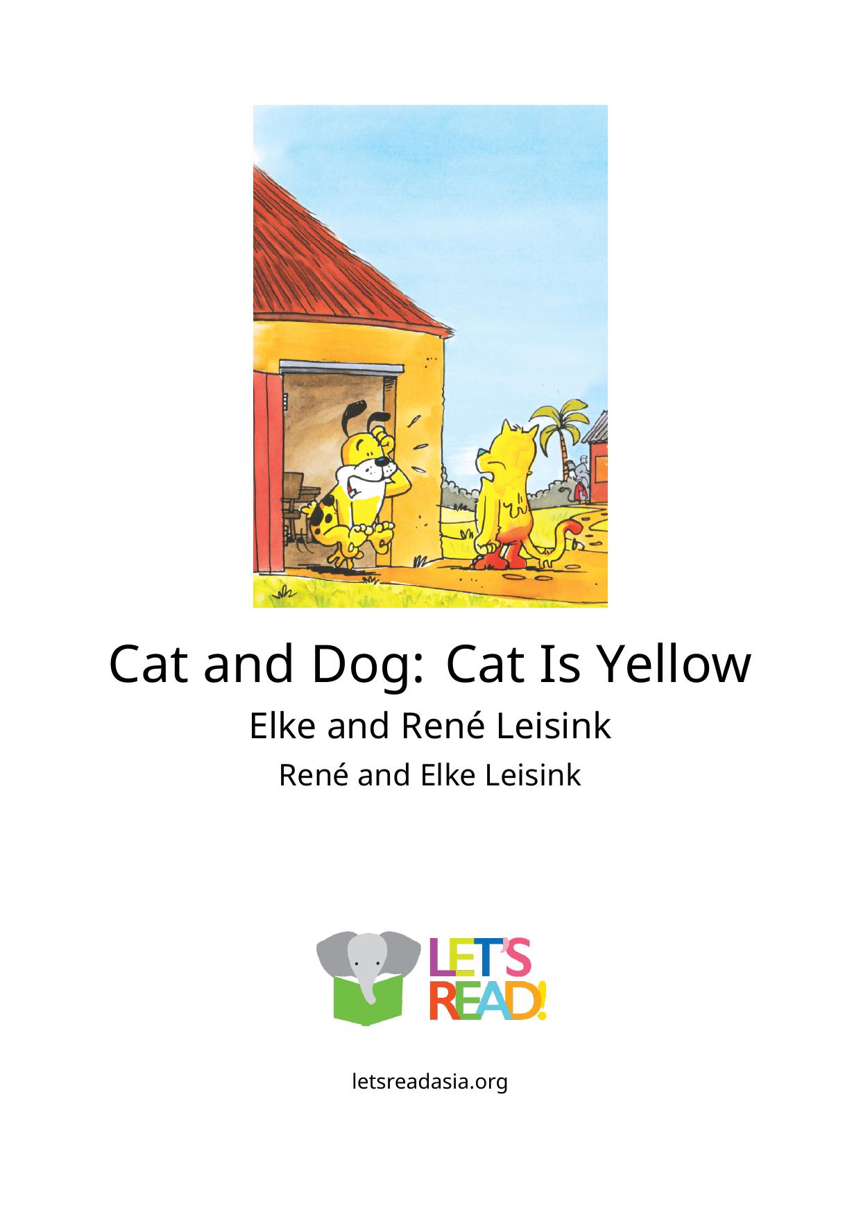 Cat & Dog: Cat Is Yellow